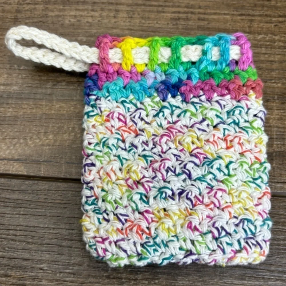 Hand Crafted crochet bar